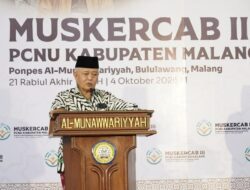Musker III PCNU Malang, Sanusi Dorong Kolaborasi Ulama dan Pemerintah
