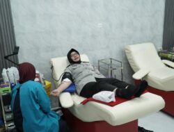 HUT Humas Polri, Polres Malang Salurkan Sembako dan Gelar Donor Darah