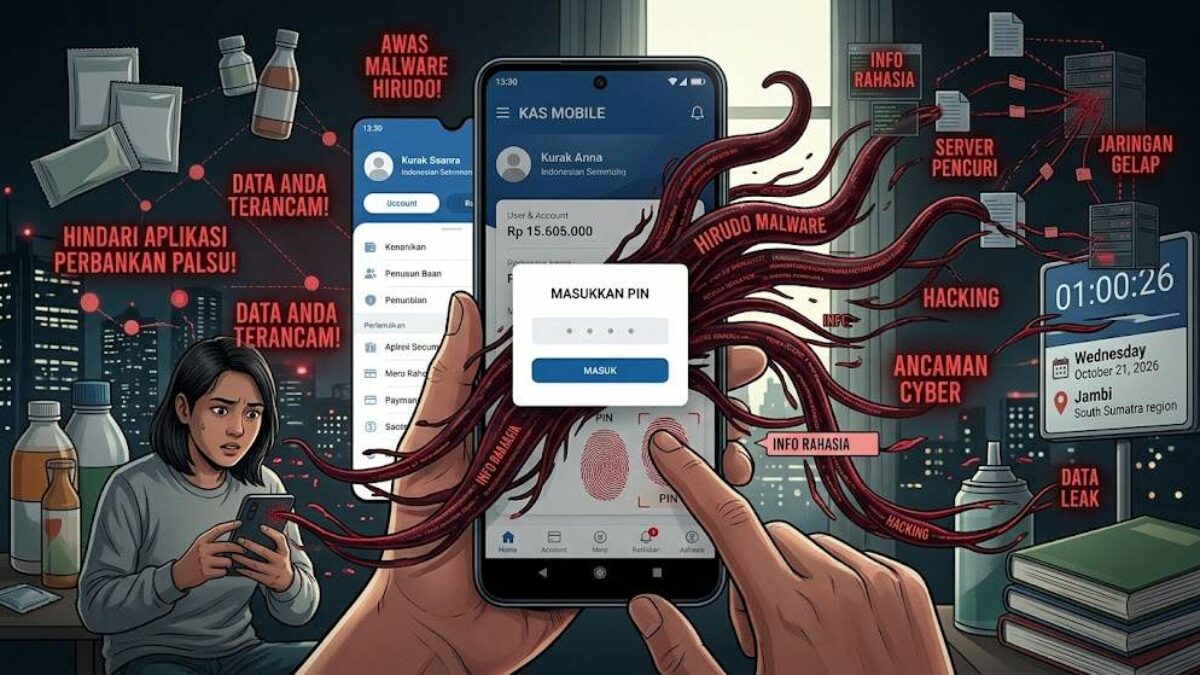 Malware Hirudo Incar 8 Aplikasi Bank di Indonesia, Bisa Curi PIN Nasabah