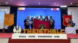 Enam Mahasiswa FH UB Juara I Kompetisi Hukum Bisnis FH UI 2026