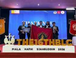 Enam Mahasiswa FH UB Juara I Kompetisi Hukum Bisnis FH UI 2026