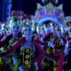 Bersama 1.300 Penari, Siswi Sekolah Rakyat Tampil di Festival Gandrung Sewu 2026