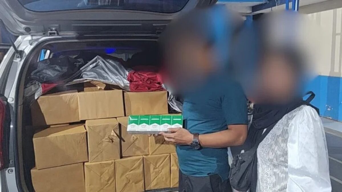 Bea Cukai Malang Gagalkan Pengiriman 105.200 Batang Rokok Tanpa Pita Cukai