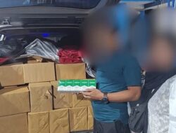 Bea Cukai Malang Gagalkan Pengiriman 105.200 Batang Rokok Tanpa Pita Cukai