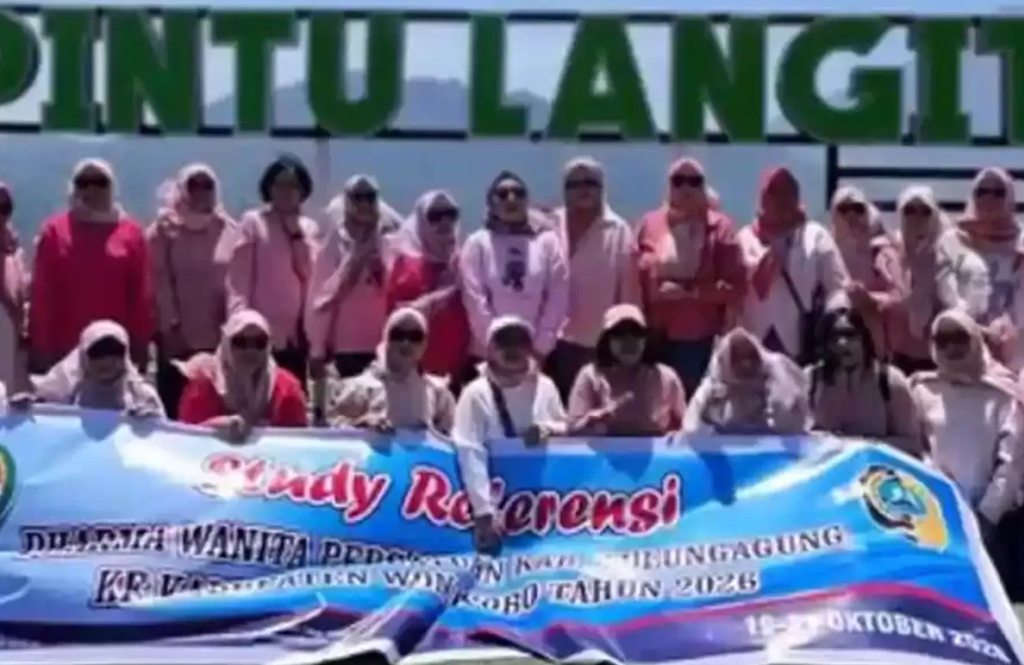 Kegiatan studi referensi DWP Tulungagung ke Dieng dengan anggaran APBD Rp50 juta.