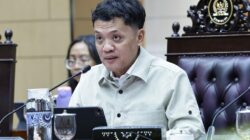 Habiburokhman dalam rapat Komisi III DPR RI terkait pembentukan Panja RUU Perampasan Aset.