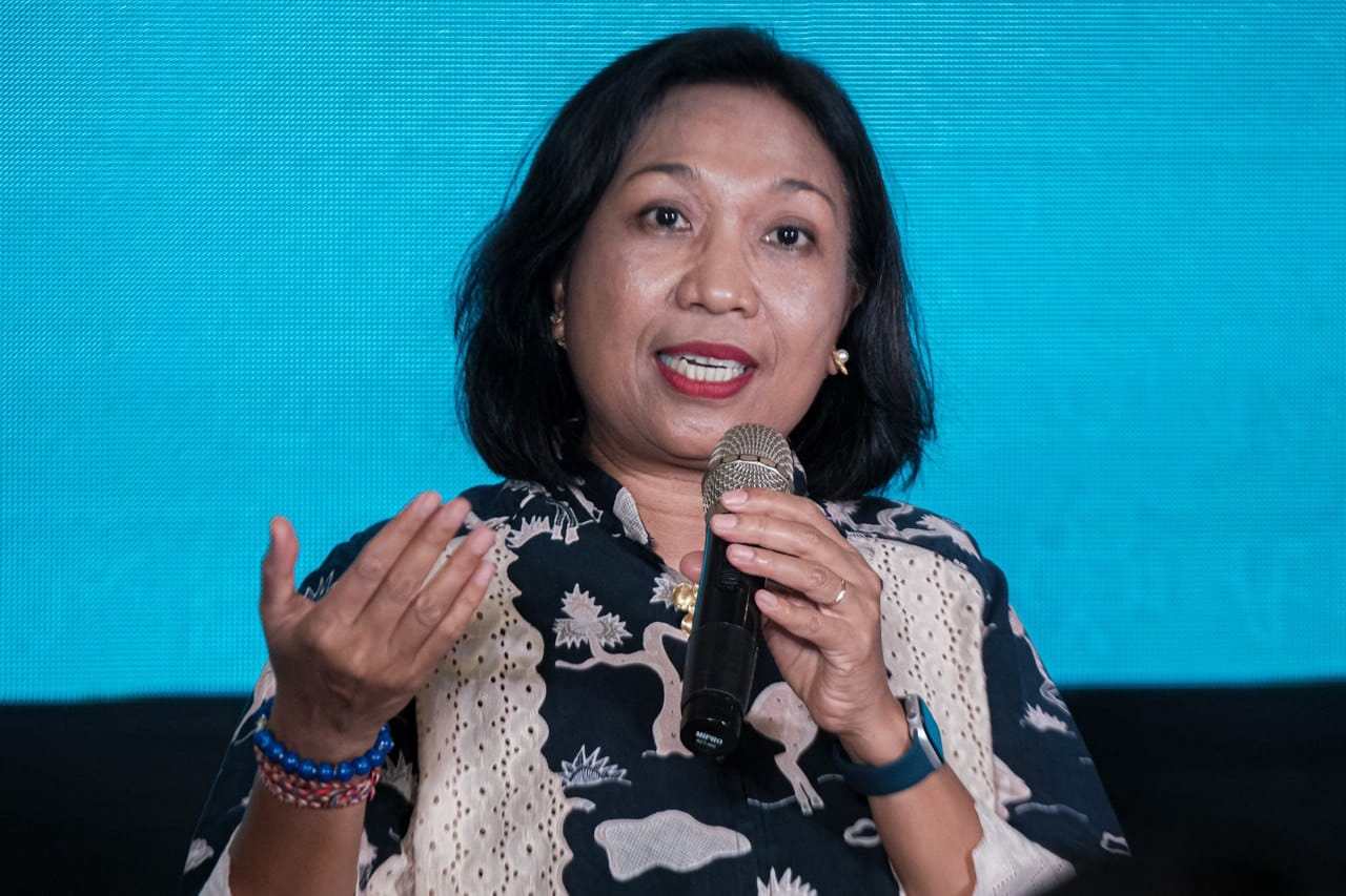 Ni Made Ayu Marthini menjelaskan strategi promosi pariwisata Indonesia melalui sales mission di Britania Raya dan WTM London 2026.