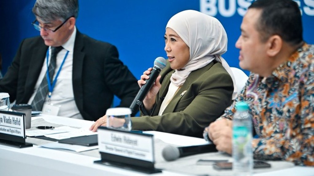 Meutya Hafid bertemu delegasi US-ASEAN Business Council membahas investasi digital dan pengembangan AI di Indonesia.