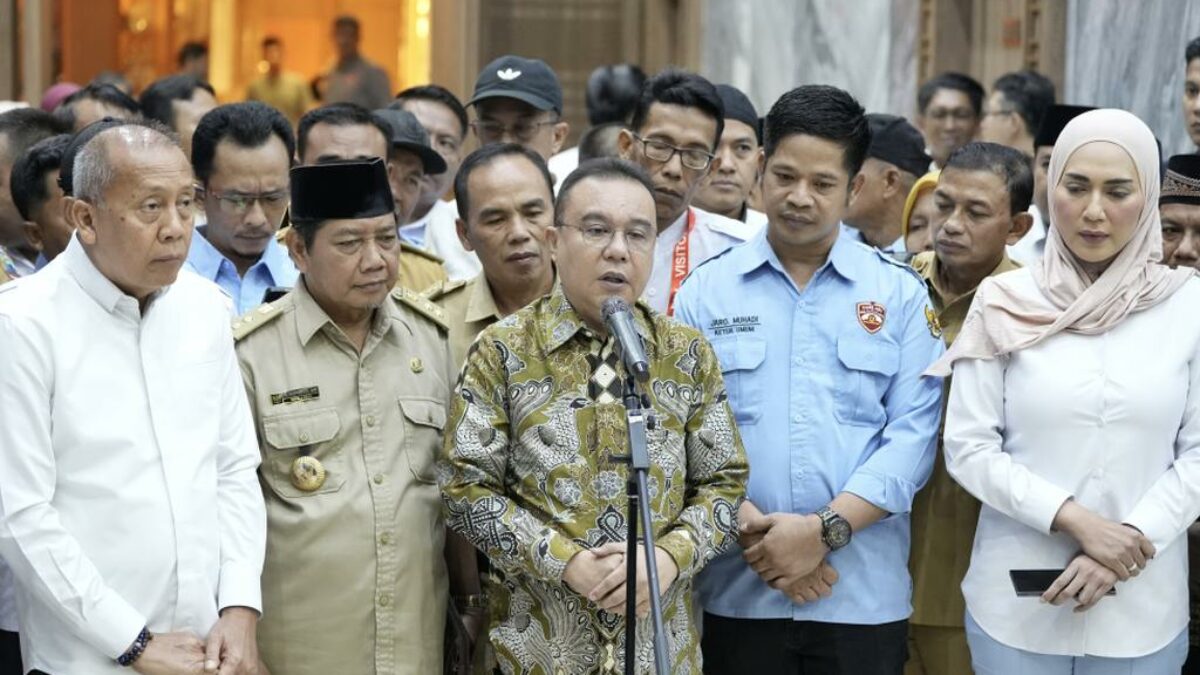 Sufmi Dasco Ahmad menyampaikan pidato Hari Sumpah Pemuda tentang persatuan Indonesia dan tantangan global serta regional.