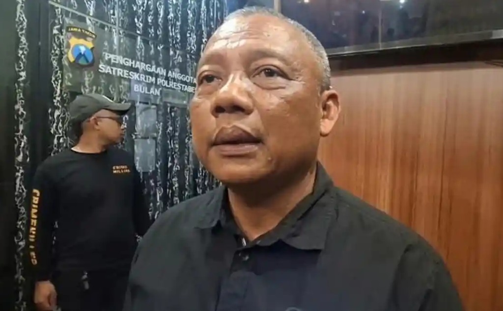 AKBP Edy Herwiyanto, perwira menengah Polda Jawa Timur yang dimutasi saat menjalani pemeriksaan Propam Mabes Polri.