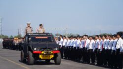 Operasi Lintas Sektoral, 2.678 Personel Dikerahkan, Kapolda Memimpin Apel Ops Mandalika Rinjani 2026