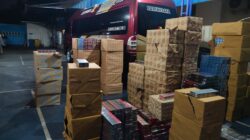 Bea Cukai Malang Gerebek Mobil Membawa 1,49 Juta Batang Rokok Ilegal, Senilai Rp 1,1 Miliar 
