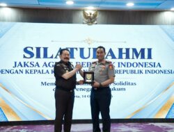 Menemui Jaksa Agung, Kapolri Suyudi Akan Kolaborasi dalam Penegakan Hukum