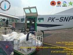 BNPB Menyemai 1.600 Kilogram Dry Ice untuk Mengatasi  Karhutla Sumsel