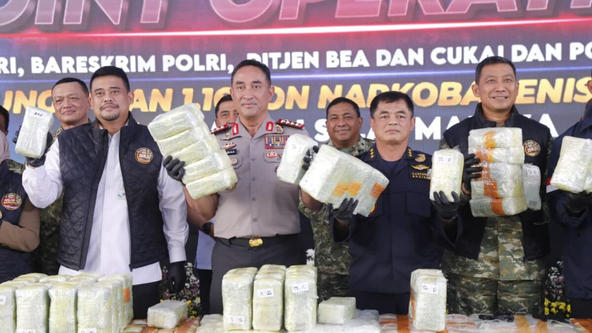 Kapolri Mengungkap Modus Penyelundupan 1,16 Ton Ketamin di Sumut, Kapal Matikan Sinyal Pelacak
