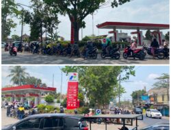 Kelangkaan BBM di Malang Raya, Antrean Panjang Kendaraan Bermotor Padati Sejumlah SPBU