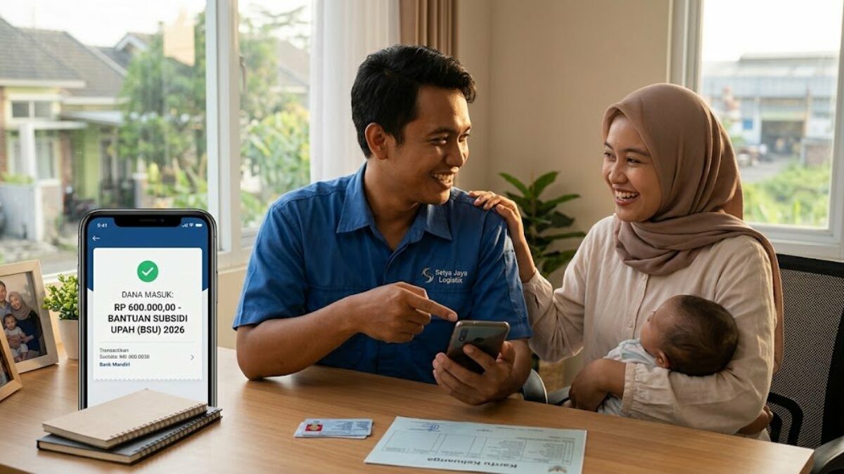 Ilustrasi Bantuan Subsidi Upah BSU 2026 untuk pekerja