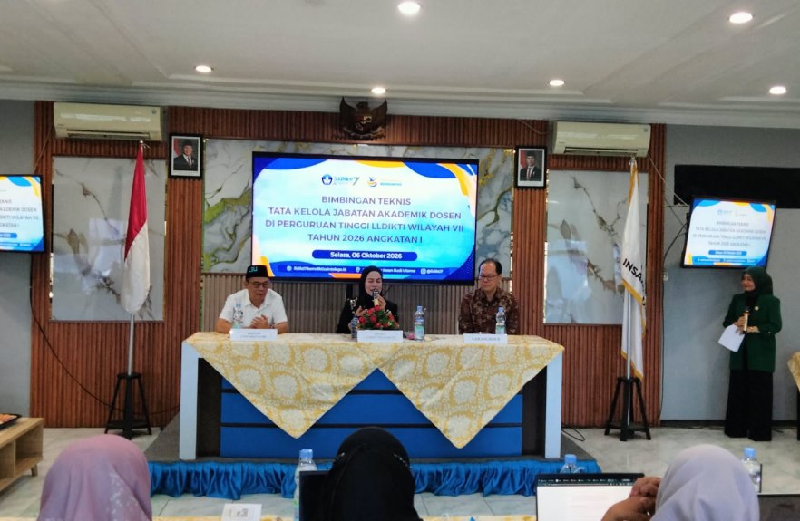 Bimtek tata kelola jabatan akademik dosen LLDIKTI Wilayah VII di UIBU Malang