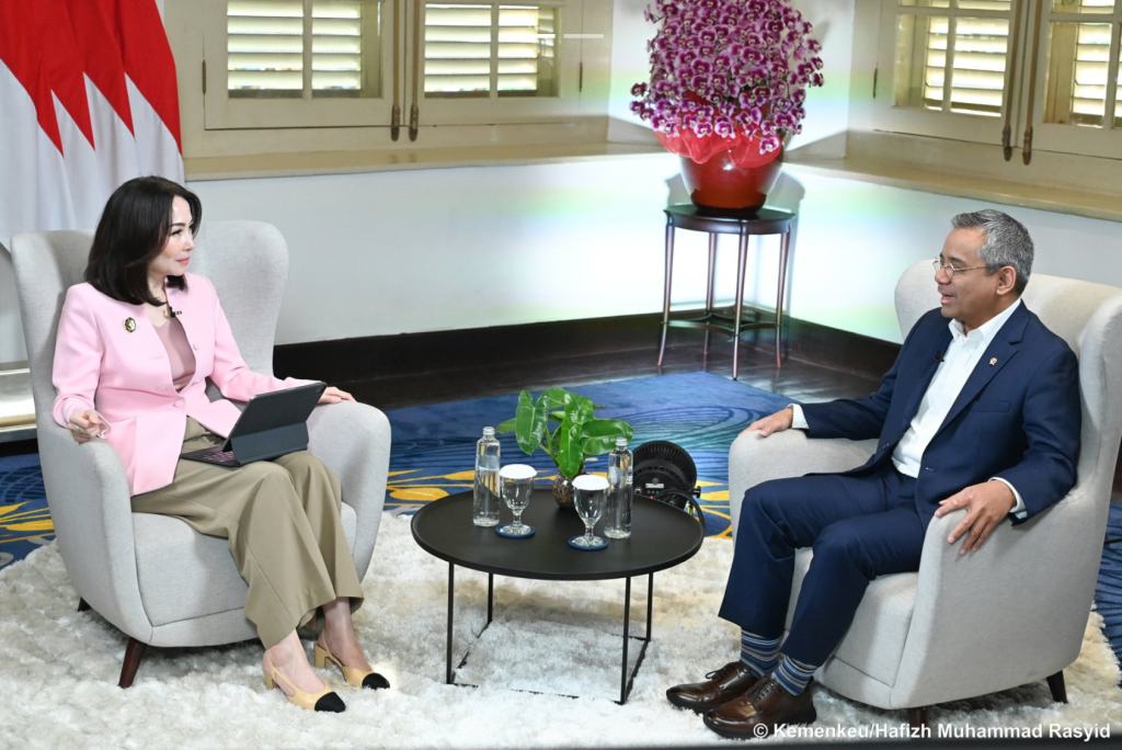 Menteri Keuangan Suahasil Nazara saat menjelaskan strategi pengelolaan APBN dan target defisit anggaran 2027.