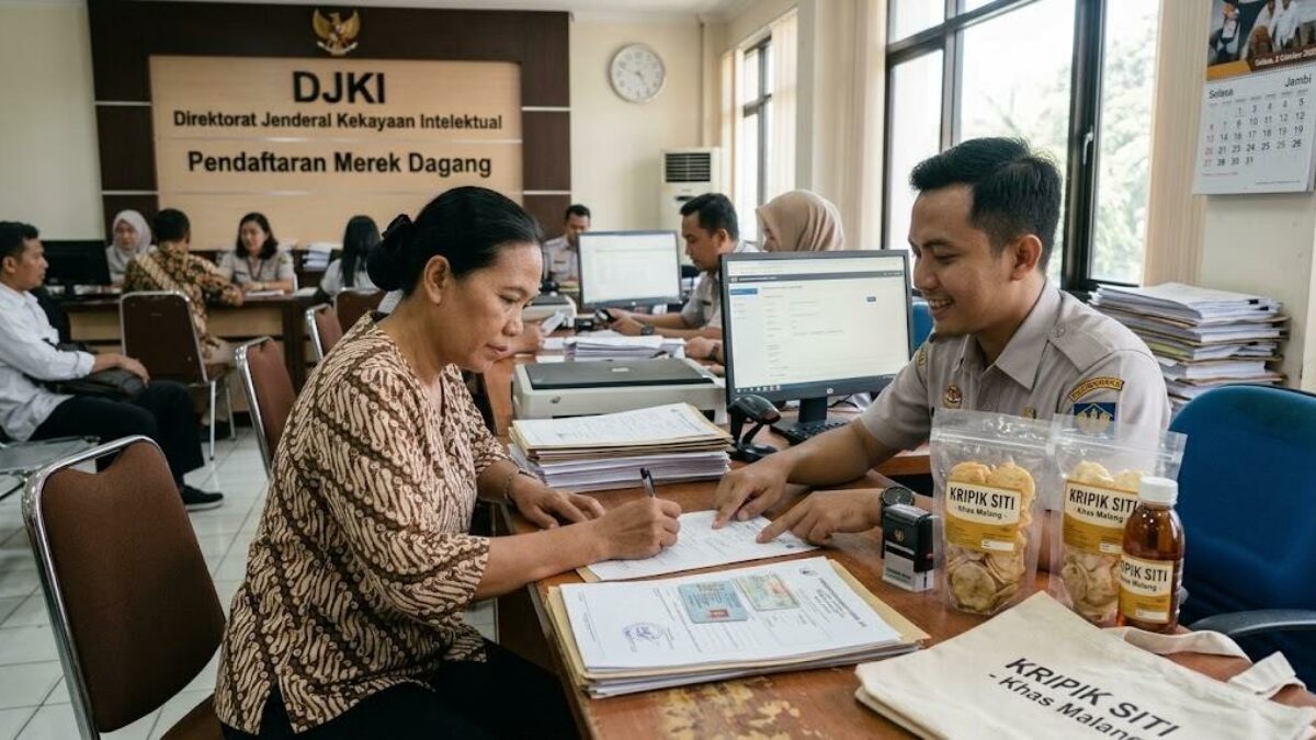 Pendaftaran Merek Kini Ditargetkan 4 Bulan, UMKM Perlu Tahu Catatannya