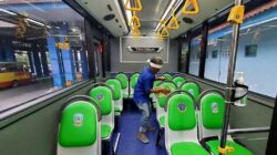 Persiapan jalur dan fasilitas pendukung Trans Jatim Koridor 2 Malang Raya.