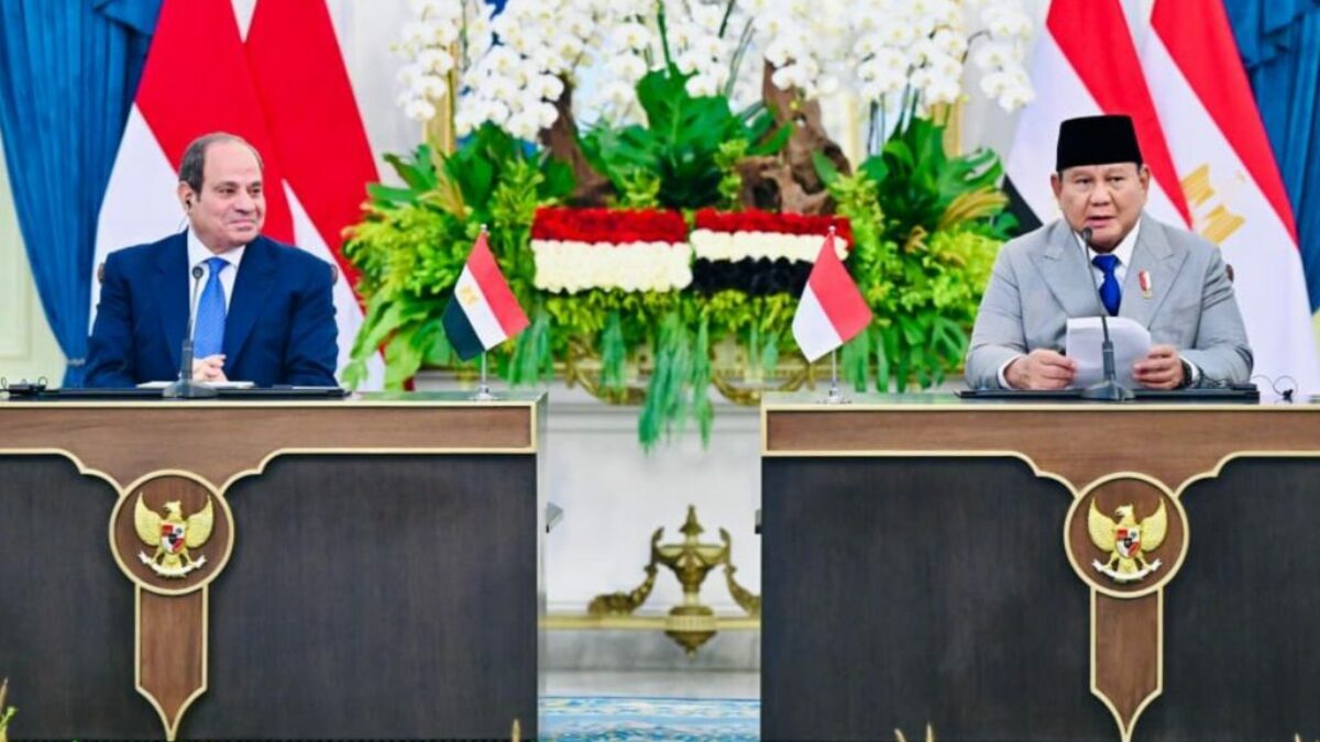 Presiden Prabowo Subianto dan Presiden Abdel Fattah El-Sisi membahas penguatan perdagangan dan kerja sama ekonomi Indonesia-Mesir.