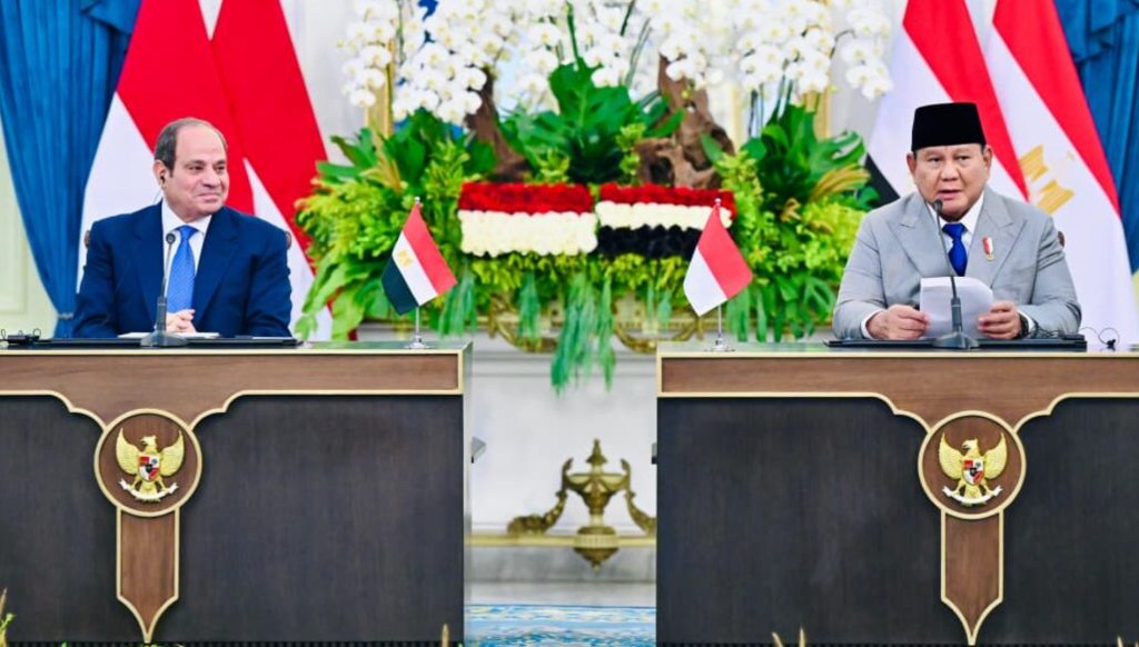 Presiden Prabowo Subianto dan Presiden Abdel Fattah El-Sisi membahas penguatan perdagangan dan kerja sama ekonomi Indonesia-Mesir.