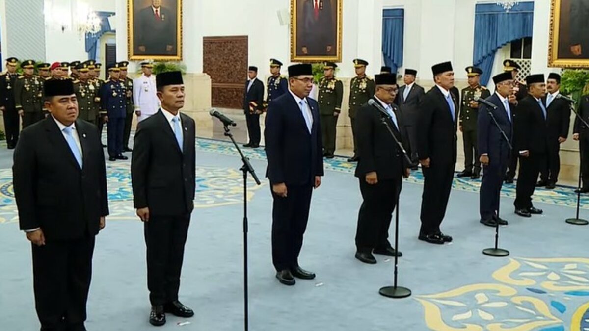 Prabowo Lantik 9 Pejabat Negara, Maruli Simanjuntak Jadi Wakil Panglima TNI