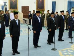 Prabowo Lantik 9 Pejabat Negara, Maruli Simanjuntak Jadi Wakil Panglima TNI