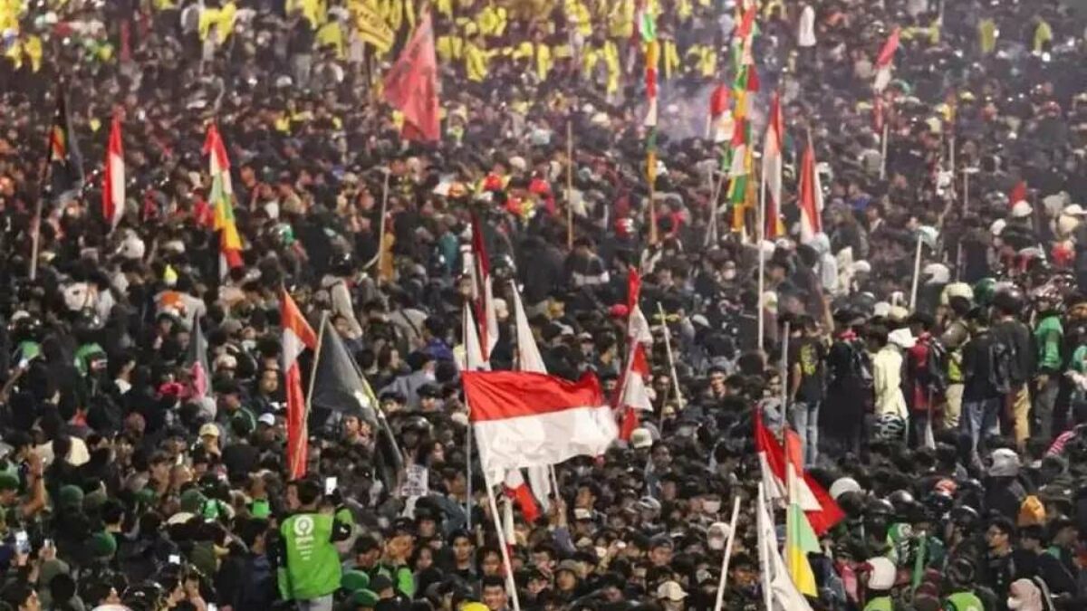 Daftar jalan di Jakarta Pusat yang berpotensi padat akibat demonstrasi dua tahun pemerintahan Prabowo-Gibran.