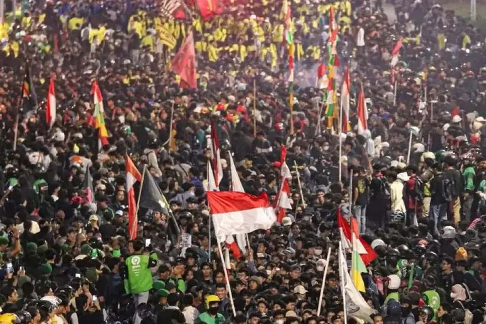 Daftar jalan di Jakarta Pusat yang berpotensi padat akibat demonstrasi dua tahun pemerintahan Prabowo-Gibran.