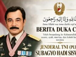 Mantan Wantimpres Subagyo Hadisiswoyo Meninggal Dunia di Yogyakarta