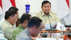 Rapat Presiden Prabowo membahas penanganan karhutla di Kalimantan Tengah dan Sumatra Selatan.